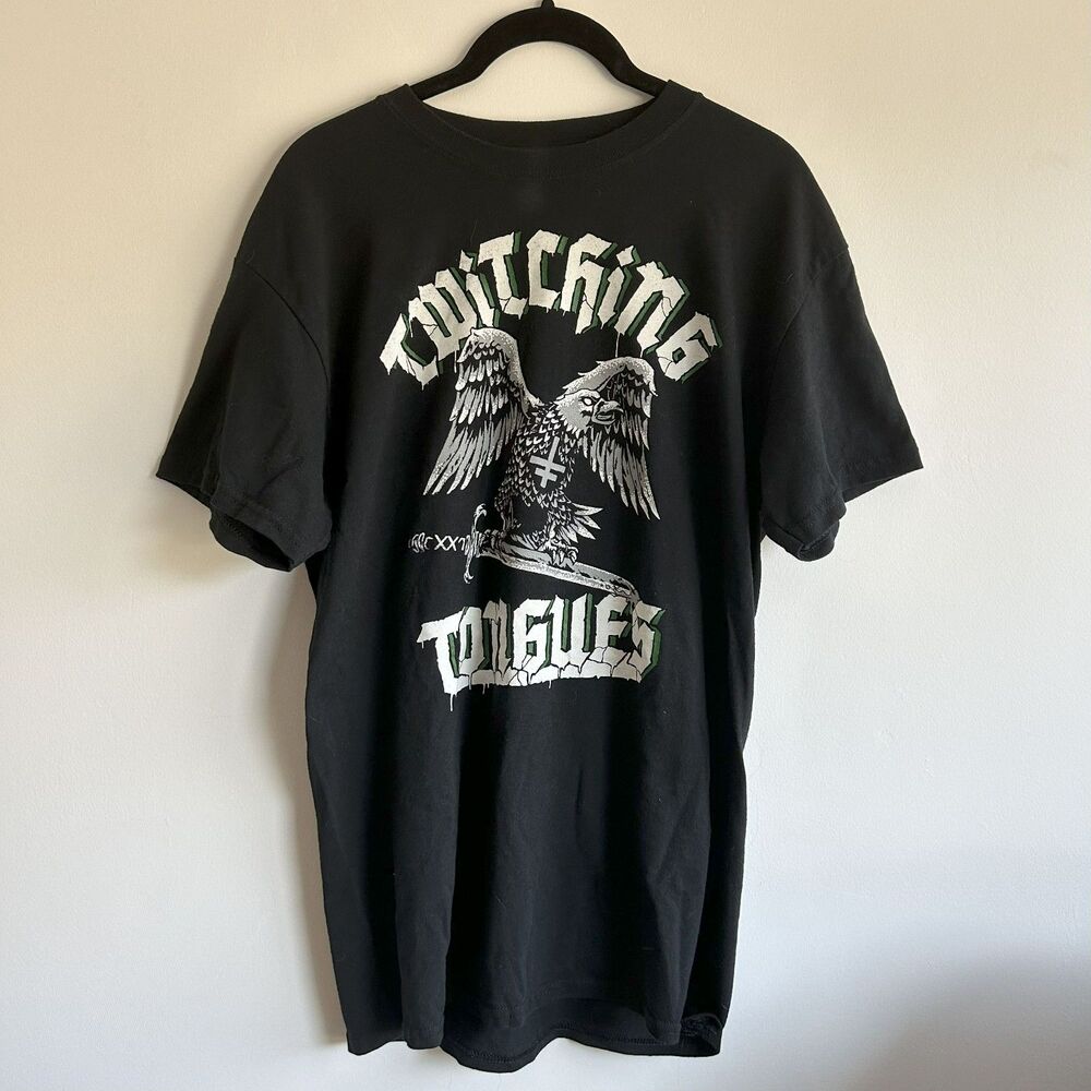 Twitching Tongues "All You Need is Hate" T-Shirt Medium 2018 No Flaws